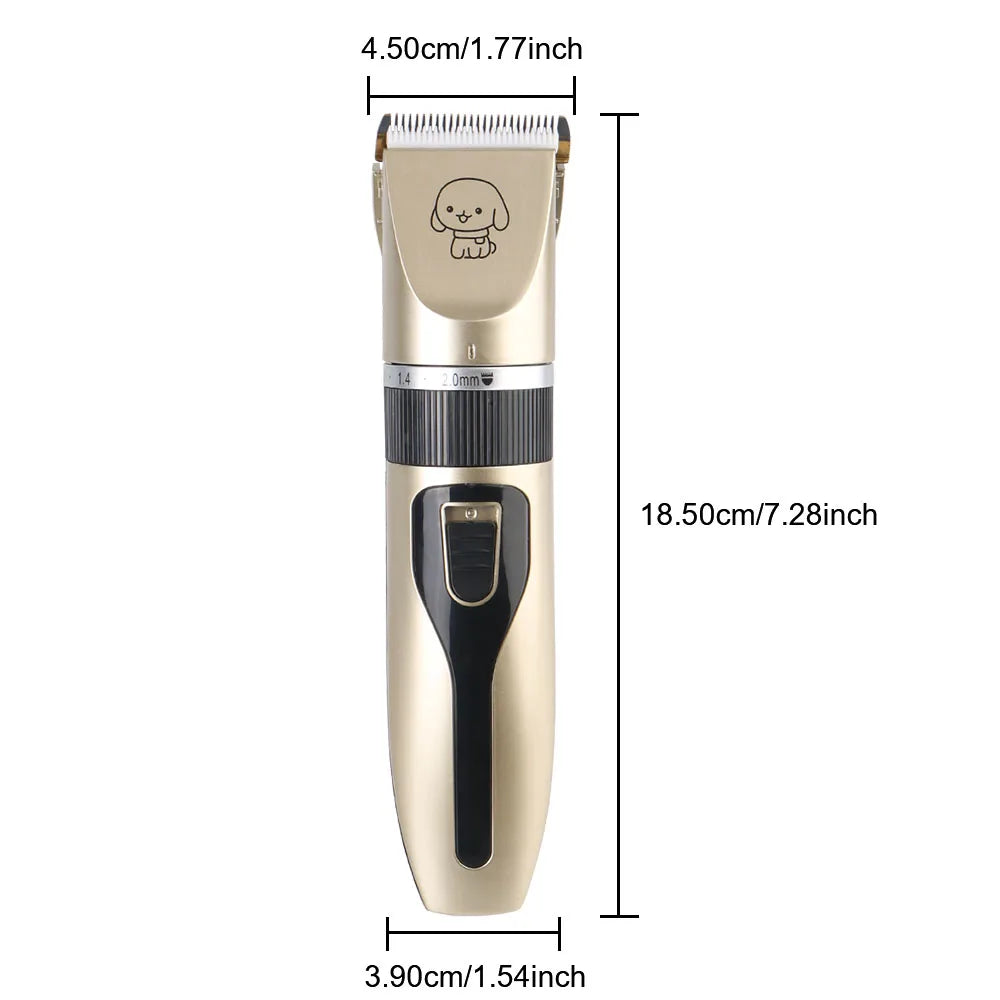 Pet Hair Clipper Haircut Trimmer Shaver Set For Rabbit Dog Cat Puppy Grooming Clipper Cutter Pet Supplies Electric Scissors