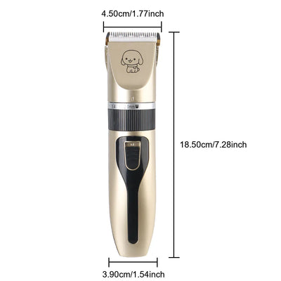 Pet Hair Clipper Haircut Trimmer Shaver Set For Rabbit Dog Cat Puppy Grooming Clipper Cutter Pet Supplies Electric Scissors