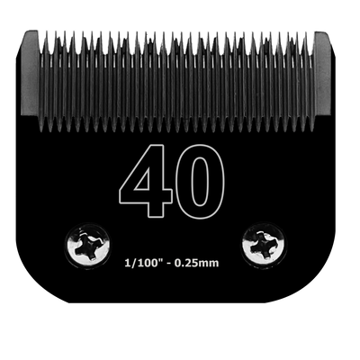 Black Detachable Pet Dog Grooming Clipper Stainless Steel Blades Set,Compatible with Andis,Oster A5,Wahl KM10 Series Clippers