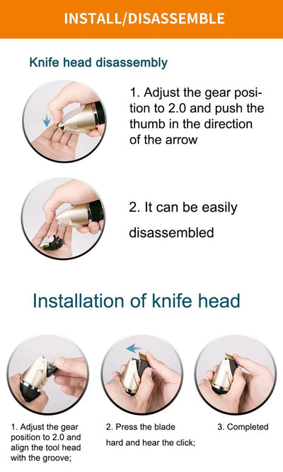 Dog Clipper Dog Hair Clippers Grooming (Pet/Cat/Dog/Rabbit) Haircut Trimmer Shaver Set PetsFader