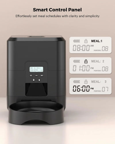 2L Pet Feeder Timing Smart Automatic Dog Pet Feeder For Cats Dog Button WIFI APP Intelligent Dry Food Dispenser Dog Bowl