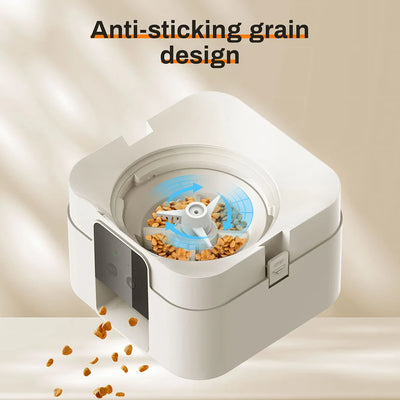 2L Pet Feeder Timing Smart Automatic Dog Pet Feeder For Cats Dog Button WIFI APP Intelligent Dry Food Dispenser Dog Bowl