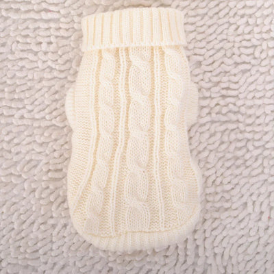 Dog Winter Clothes Knitted Pet Clothes For Small Medium Dogs Chihuahua Puppy Pet Sweater Yorkshire Pure Dog Sweater Ropa Perro